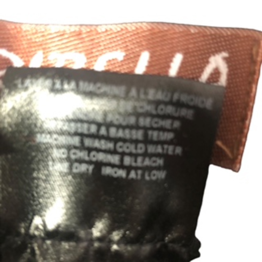 NWT Tribella Front Zip Straight Leg Buttonhole Front Pockets Black Pants Size 6 - Picture 3 of 8